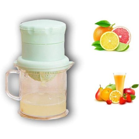 Multifunksjonell manuell og bærbar sitruspresse for sitron, appelsin, vannmelon og druer. Kjøkken > Benkeplate, etc.