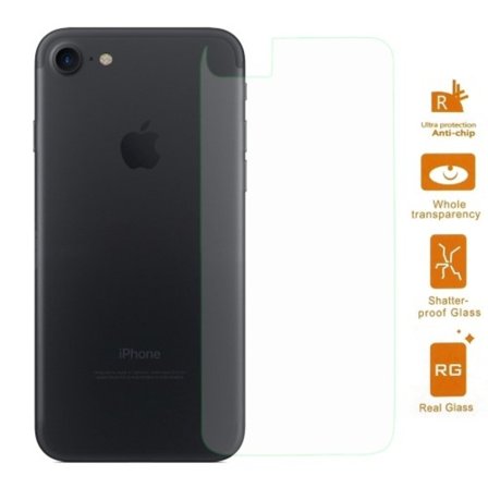 0.3mm härdat skärmskydd (baksida) till iPhone 7/8/SE 2 4.7 Arc Edge