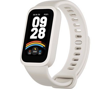 Xiaomi Smart Band 9 Active Beige White - Bekväm aktivitetsklocka med 50 träningslägen