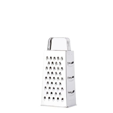 Neliömäinen raastin, raastin ruostumaton teräs, 4 raastinpintaa, perunaraastin