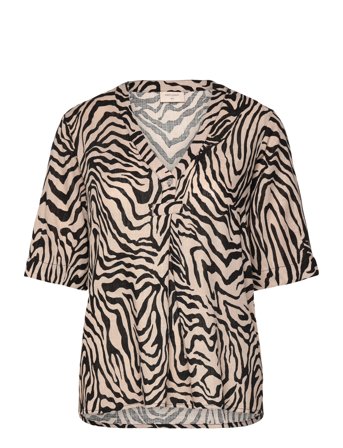 FREE/QUENT | Blouse From Freequent In A Light And Soft Material With Animal Print. The Blouse | XXL