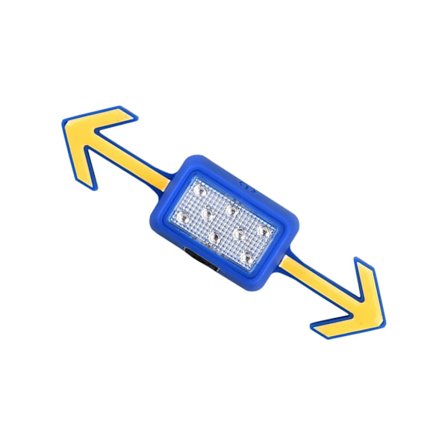 Trådlös LED Säkerhetsvarningslampa Hjälmar Blinkers Vattentät Cykel Baklykta för Cyklar Säkerhetshjälmar