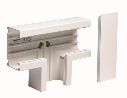 Schneider Electric 5536411 T-stykke 280 x 72 x 200 mm, hvit, Installasjonsmaterial