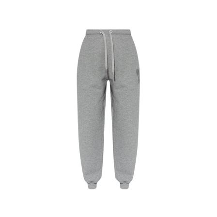 Ami Paris Sweatpants with logo Grå, Dame