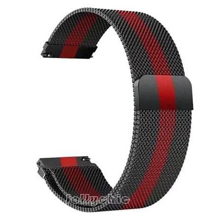 20/22 mm magnetisk Milanese-armbånd til Samsung Galaxy Watch 7 6 5 4 40 44 mm Gear S3 rustfrit stålrem til Huawei 4 GT3-armbånd BRB