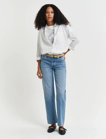 GANT Straight Rigid Jeans - Blue - 31