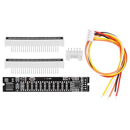 Mini DIY Dual 12-niveau Stereo Audio Spektrum VU Meter Forstærkerkort