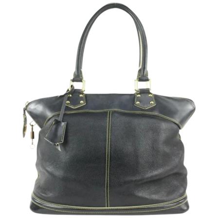 Louis Vuitton Vintage, Pre-owned Leather louis-vuitton-bags Zwart, Dames, Maat:ONE Size