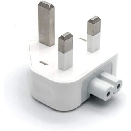 [NT] Korvaava UK AC-adapteri UK-sulakkeella, seinäpistoke, 3-napainen Duckhead kaikentyyppisille Macbook-virtalähteille, MagSafe- ja muille 