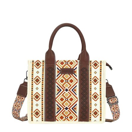 Wrangler Tote Bag Western Vesker for Kvinner Skulder Boho Aztec Håndvesker NY