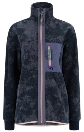 Kari Traa - Kari Traa Ane Pile Jacket - Naisten - fleecetakki - Royal - Naisten