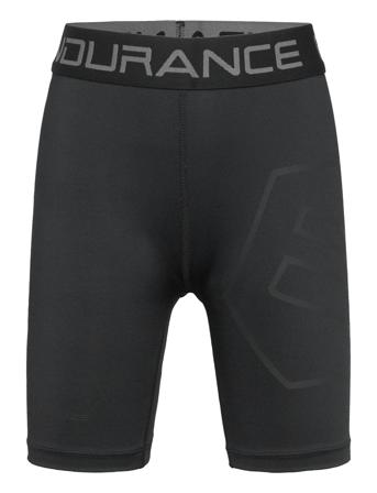 Lebay Jr. Unisex Short Tights Bottoms Running-training Tights Black Endurance