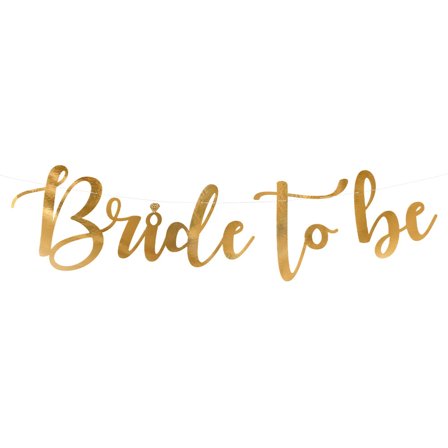 Bride to Be Kirjainnauha Kulta