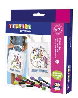 Gør-det-selv Broderipose - Playbox