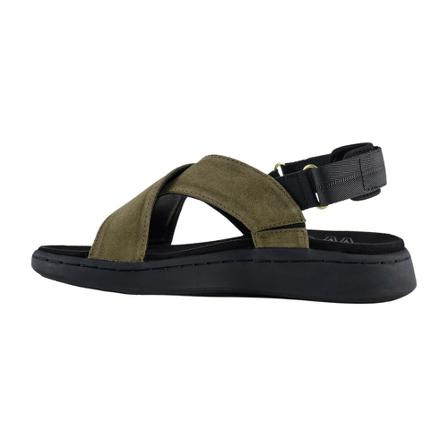 Woden Luna Suede Grøn, Dame Sandaler, Størrelse: 42 EU