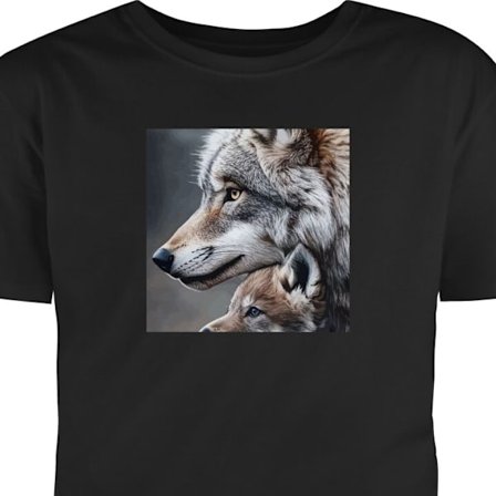 Børne T-shirt Ulve Vilde Ulv Dyr Mystik