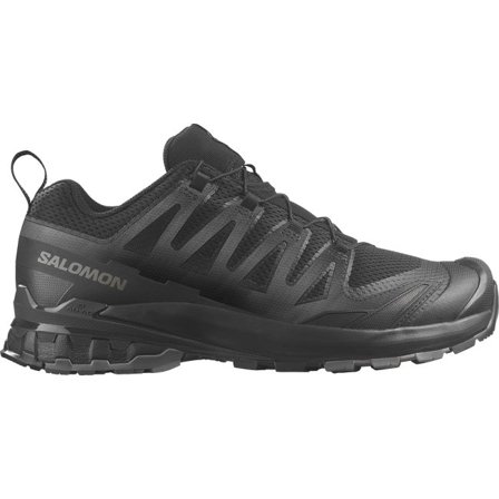 Salomon - Zapatillas de trail running para hombre Xa Pro 3d V9 Wide - Black / Phantom / Pewter - 40
