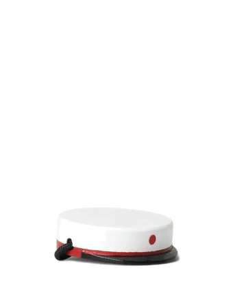 Kay Bojesen Studenterhue Mini Rød - White - Ø2.4CM MINI