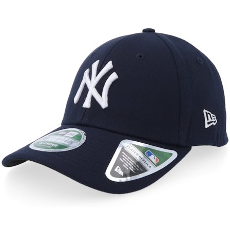 New Era - MLB Blau Cap - New York Yankees MLB Player Replica M-Crown 39THIRTY Navy Flexfit @ Hatstore