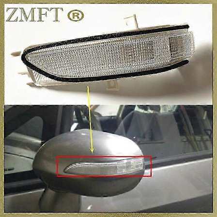 2025 Bil Bakre Sidespeil LED Blinklys Lampe For HONDA FIT JAZZ 2005 2006 2007 2008 For HONDA CITY 2007 2008 Sidespeil Lys