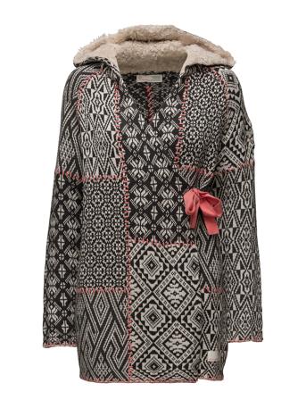 Handycraft Long Cardigan Black ODD MOLLY
