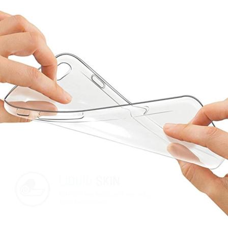 St td mpande Silikonskal - iPhone 5/5S/5SE Transparent/Genomskinlig