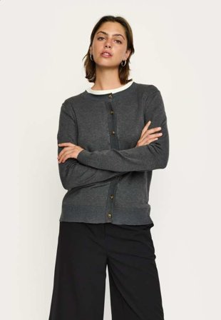 Soft Rebels Srmarla Cardigan Knit Tröjor Dam Brun L