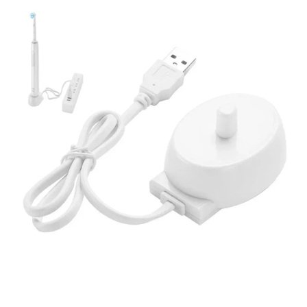 USB Plug Erstatning For Oral B 3757 Serie D12 D20 Elektrisk tannbørste lader induktiv lading base adapter