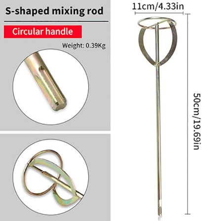 S-type mixer boremaling rørestang Håndholdt elværktøj Acce