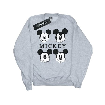 Disney Girls Mickey Mouse Four Heads Sweatshirt 12-13 år Spo