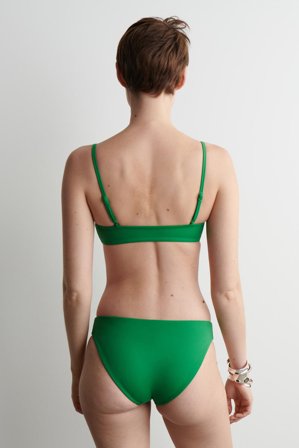 COS Women's Slip Bikini Classico Bag in Verde