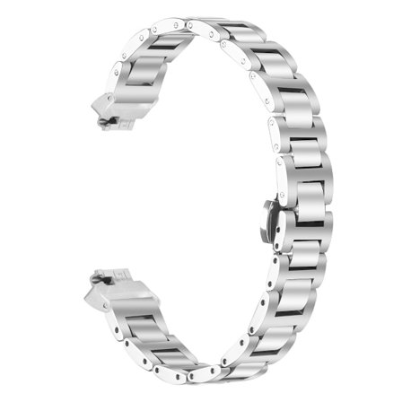 Elegant Rostfritt Stål Armband Kompatibelt med Fitbit Inspire/Inspire 2/HR - Smal Design