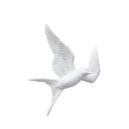 Nordisk Harpiks Svaler Fugle Vægdekoration Have Stue Op