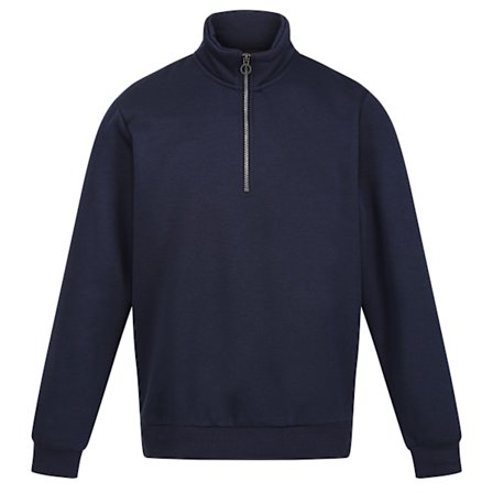 Regatta Professional Herr Quarter Zip Sweatshirt 3XL Marinblå