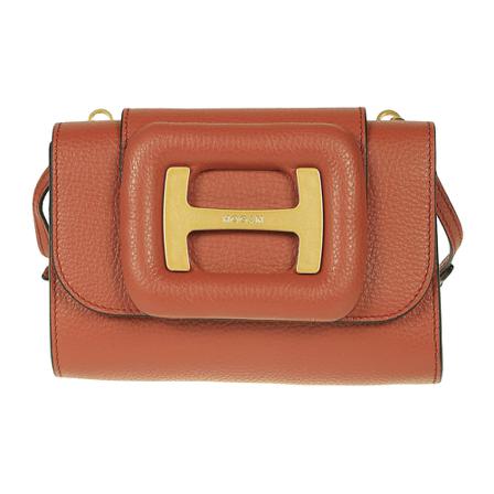 Hogan, Cross Body Bags Oranje, Dames, Maat:ONE Size