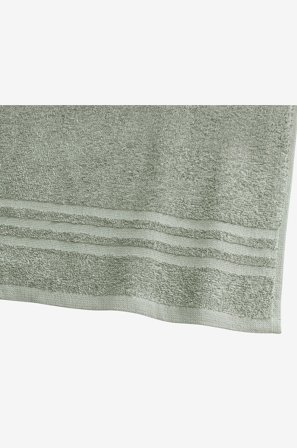Borganäs of Sweden - Basic Frotté 2-pak - Grøn - Badelagener - 65X130 - Fra Homeroom