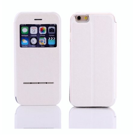 iPhone 5/5S/5SE Smartfodral med fönster och svarsfunktion