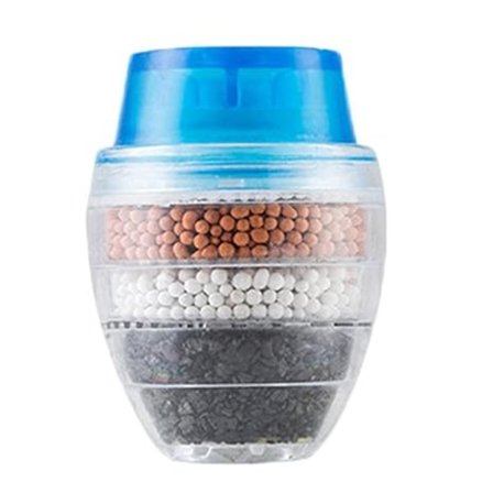 Aktivt kolvattenkranfilter - Tar bort klor, fluor, tungmetaller och avhärdar hårt vatten