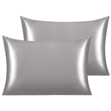 Satiininen tyynyliina - Tyynynp llinen - 50 x 66cm - 2-pakkaus Kulta Kulta