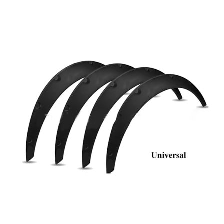 Universal Bilhjulbue Trim Mudguard Flares Beskyttelsesklistremerke Type2