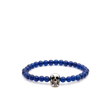 Alexander McQueen bracelet Blå, Herre Armbånd, Størrelse: ONE Size