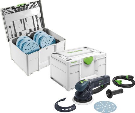 Festool RO 150 FEQ-SYS GR Polermaskin 720 W, Maskiner