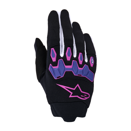 Crosshandschuhe Alpinestars Full Bore V2 Lila/Schwarz XL