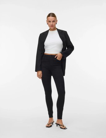 Vero Moda Vmsophia Hw Skinny J Soft Vi110 Ga Noos - Black - XXS x 32