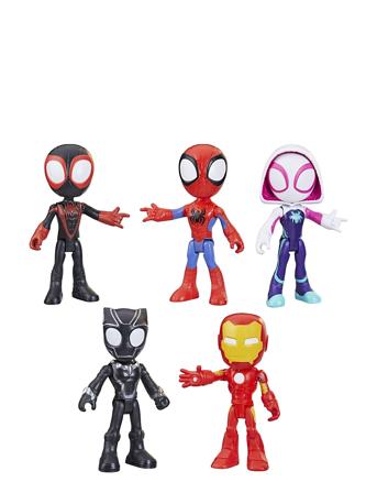 Marvel Spidey And His Amazing Friends Hero Collection Toys Playsets & Action Figures Action Figures Multi/patterned Marvel