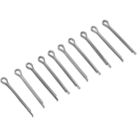 RISIKO 10 stycken/set cykel skivbromsbelägg låsstift, rostfritt stål split splint låsstift