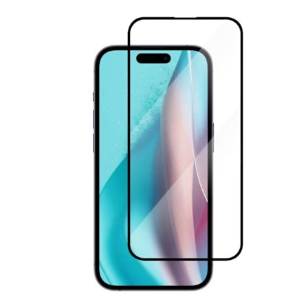 Näytön suojakalvo iPhone 15 Plus musta