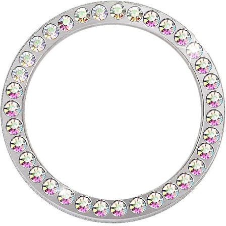 Auto Start-Stop Knapring med Krystal Bling Dekoration