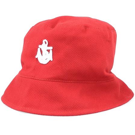 CTH Ericson - Kids Jamie Jr. Pique Red Bucket Bucket Red Hat - @ Hatstore