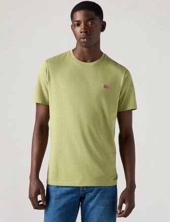 Levi's Ss Original Hm Tee Sage Slub J - Khaki green - M